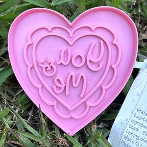 Vintage Precious Moments Collector's Club Heart Cookie Cutter Valentine Enesco